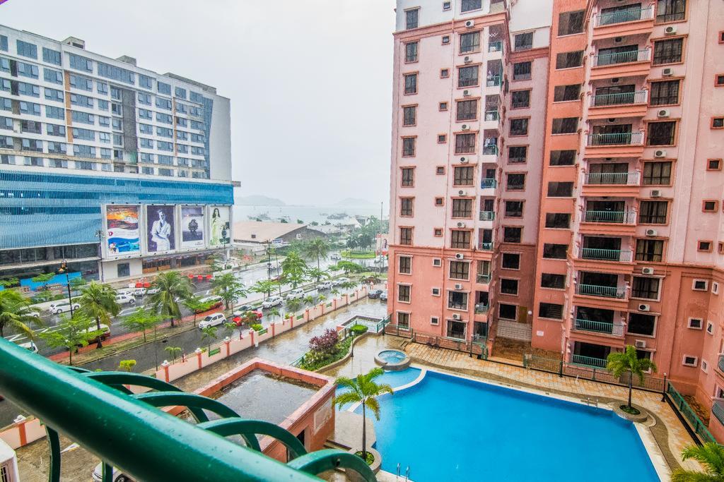 Mts @ Marina Court Resort Condo Kota Kinabalu Habitación foto